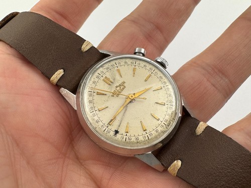 Vintage VULCAIN Cricket Ref. 303000 Manual Winding Alarm Cal 120 - 33.5 mm - Picture 21 of 21