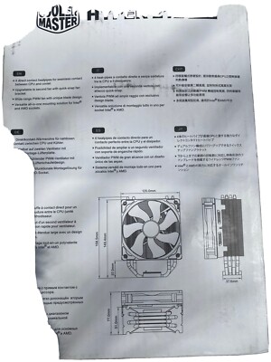 Cooler Master Hyper 212 EVO (RR212E20PKR2)  Cooling Fan