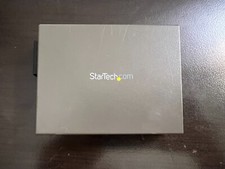 StarTech Gigabit Single Mode Fiber Ethernet Media Converter SC 15km MCMGBSC15