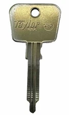 NOS  Porsche Taylor X32 Ilco PO6 Key Blank Taylor USA Uncut Locksmith