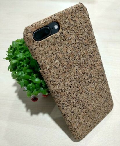 iPhone 7 Plus / 8 Plus Handmade Cork Phone Case Hard PC Eco-Friendly Sustainable - Picture 2 of 5