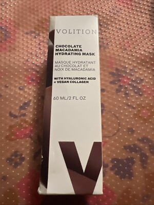 Volition Chocolate Macadamia Hydrating Mask - Full Size 2oz/60ml Sealed