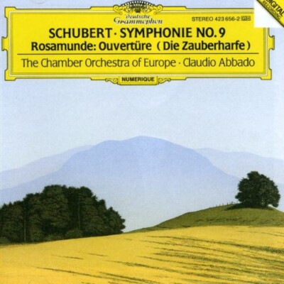 Symphony No 9 / Rosamunde Overture by Claudio Abbado (CD, 1989)