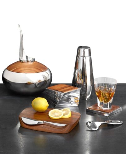 nambe Blend Bar Board with Knife - Picture 3 of 5