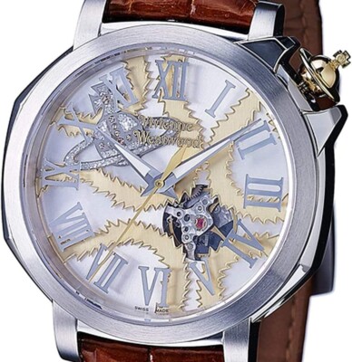 Vivienne Westwood Watch SQUIGGLE Automatic mens VWS0504-12L-L NEW