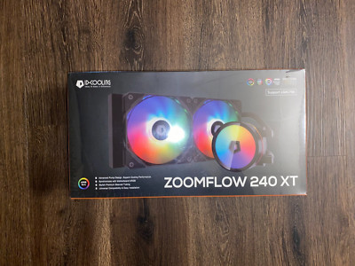 Computer Water Cooler AIO Cooler ID Cooling Zoomflow 240XT AMD4/AMD5, Intel