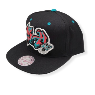 Mitchell & Ness San Antonio Spurs Snapback Cap - Black Top Spot Hat With 1999 Finals Patch - View #6