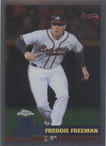 Freddie Freeman 2015 Topps Chrome Orange Refractor /25 PSA 10