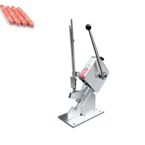 Macchina confezionatrice manuale per salsiccia a U manuale per alimenti macchina da taglio per salsicce a forma di U - Foto 4 di 7
