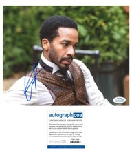 Andre Holland "The Knick" AUTOGRAPH Signed 'Dr. Edwards' 8x10 Photo B ACOA