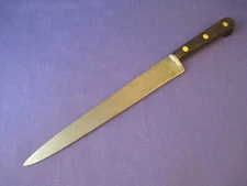 Sabatier Professional 9.5 inch Flexible Carbon Steel Slicing, Carving Knife