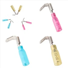 Heat Shrink Piggy Back Insulated Spade Terminals 22-10AWG Wire Crimp Connectors