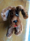Graphics International 1983 Brown Snuggables Puppy Dog w/Collar Stuffed 12" Toy — photo 2