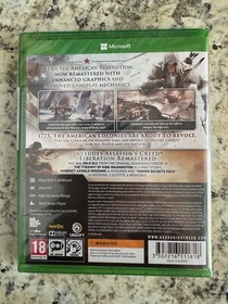 Assassins Creed III Remastered with Liberation Xbox One Brand New Factory Sealed