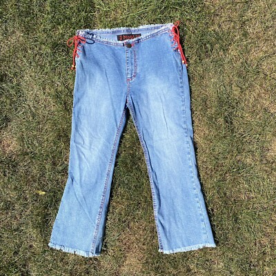 vintage y2k mudd capris size