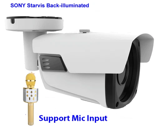 5P 1/2.8" SONY Starvis + Mic  INPUTvaricocal lens IP POE network Security Camera - Picture 1 of 9