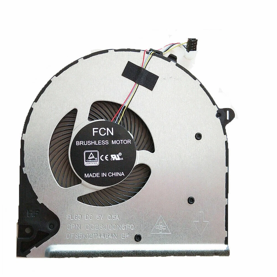 HP 15-dw0xxx 15-dw1xxx 15-dw2xxx 15-dw3xxx 15-dw4xxx 15-dw4145cl CPU Cooling Fan - Image 2 of 2