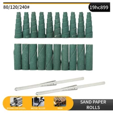 ENGINE PORTING 22PC MINI CONE SANDER KIT SANDING ABRASIVE WHEEL TOOL PORT