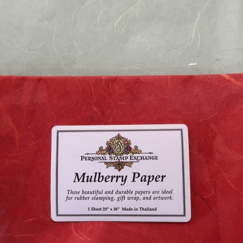 Papel especial MULBERRY papel de textura envoltura de regalo papel de arte 3 hojas - Imagen 4 de 7