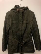 Steve Madden Green Jacket Coat Waistcoat Hardly Used See All Pics Size S/p Marks