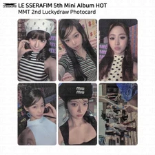Le Sserafim 5th Mini Album HOT MMT 2nd Luckydraw Photocard KPOP K-POP Sakura