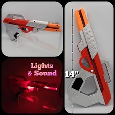 Space Blaster Electronic 14" Toy Gun Lights  Sounds - Toys R Us Vintage 1990s