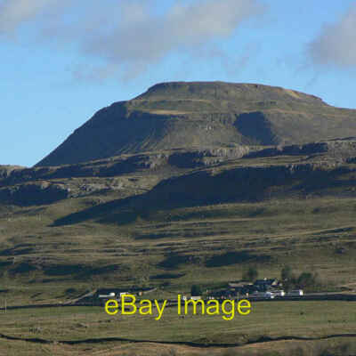 Foto 6x4 White Scar Caves und Ingleborough Ingleton von der Gasse aus gesehen w c2009