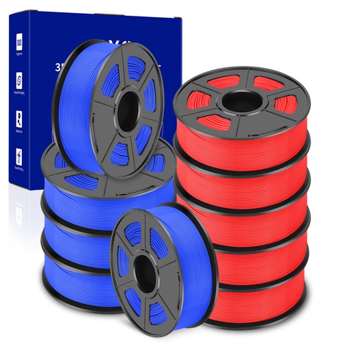 Filament d'imprimante 3D JAYO 10 kg 1,75 mm PLA + SILK PETG 1,1 KG TPU 500 G paquet - Photo 20/86