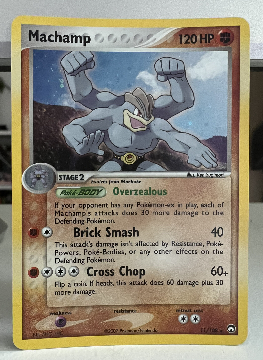 Machamp EX Power Keepers 11/108 Holo Rare Near Mint Pokémon 2007