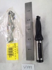 1 NEW ISCAR CHAM DRILL DCM 140-042-16A. TAKES CARBIDE CHAM DRILL INSERT {V199}