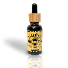 Beard Oil - Big Squeeze Vanilla-Citrus Growth Oil (1 fl oz) "Grow Your Mane"