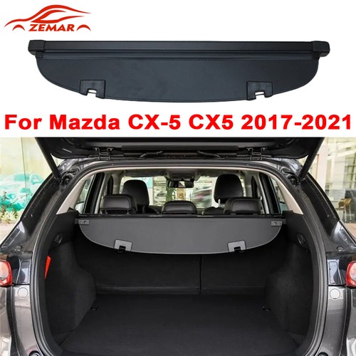 For Mazda CX-5 CX5 2017-2021 Rear Trunk Cargo Cover Security Shade Shield Black - Imagen 1 de 10