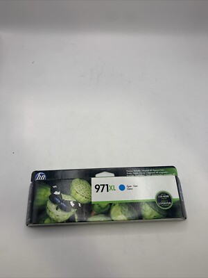 Genuine HP 971XL Cyan High Yield Ink Cartridge CN626AM New Sealed