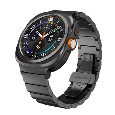 Luxury Titanium No Gaps Metal Band For Samsung Galaxy Watch Ultra/Ultra 2 47mm