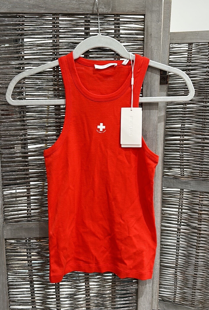 トップス helmut lang ss97 rubber tank top helmut lang ss97 rubber tank top