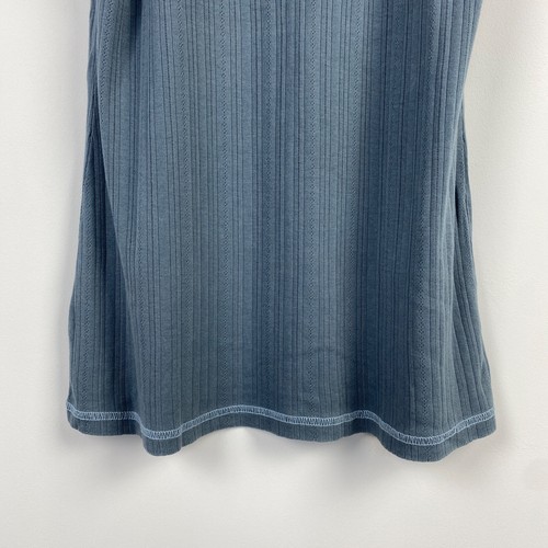 Ewa I Walla Ribbed Blue Sleeveles Top Tank Size M - Picture 9 of 19