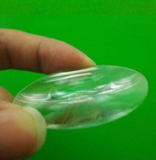 2pcs 42mm Diameter PMMA Plastic Fresnel Condensing Lens Focal Length 80mm