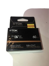 TDK DVM-60ME 60 Minute Mini DV Video Cassette - New/Sealed