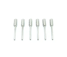 Startool Acrylic Nail Drill 3/32" STXX Super EX. Coarse Small Head Silver *6 Pcs