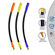 5.5MM Male To 5.5MM Female 6 Inch ESC Extension Adapter 10AWG 200C SILICONE Wire