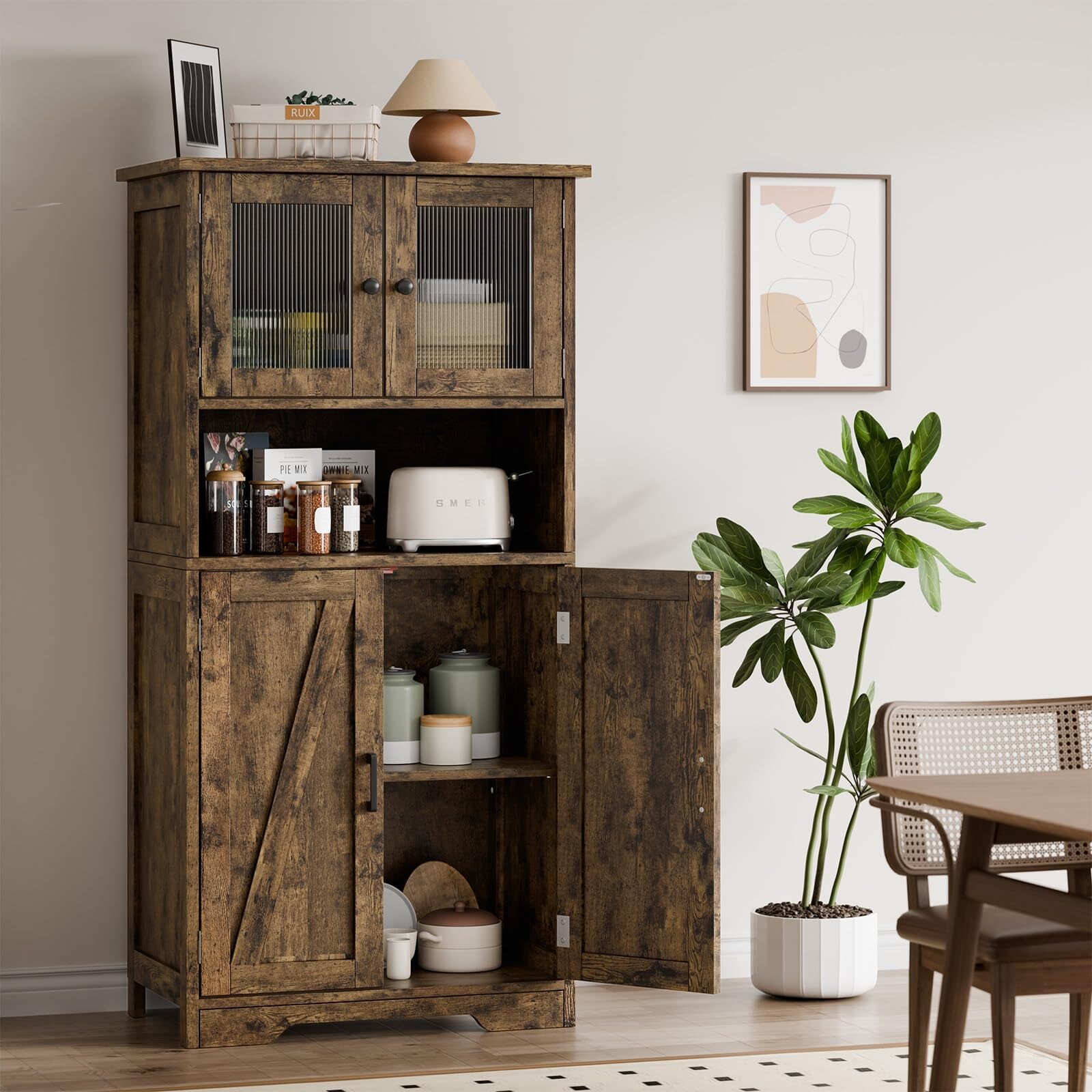 Ing Cupboard Farmhouse Storage Cabinet With Door