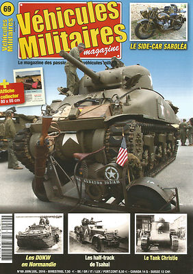 MILITÄRFAHRZEUGE NR. 69 SIDE-CAR SAROLEA / DUKW IN DER NORMANDIE / HALF-TRACK
