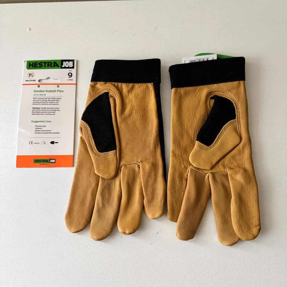 Guantes Hestra Trabajo Patio Kobolt Golden Flex talla 9 Foto 2 de 3