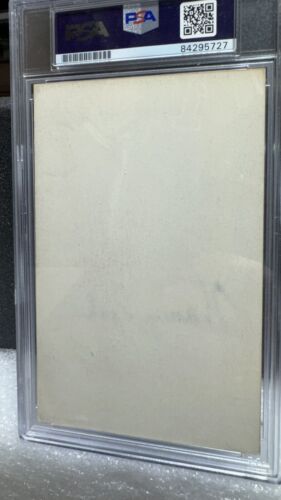 1974 TCMA WARREN SPAHN #20 PSA GRADED AUTH AUTO~Signed Outside Box Across Jersey - Picture 6 of 7