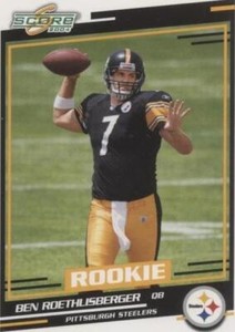 2004 Topps Ben Roethlisberger Rookie Card | eBay