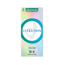 Okamoto OK Series Ultra Thin  Soft Lubricated Thin Japan Condoms Box 10