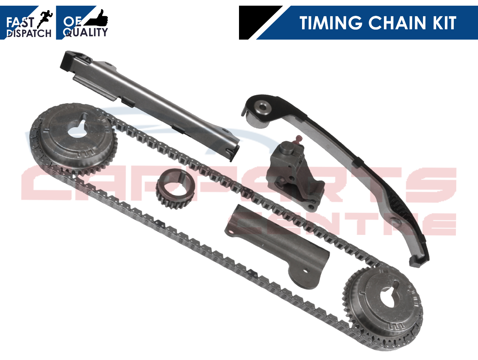 FOR NISSAN ALMERA 02- 1.5 1.8 VVT TIMING CHAIN KIT TENSIONER GUIDE RAIL HUB  GEAR