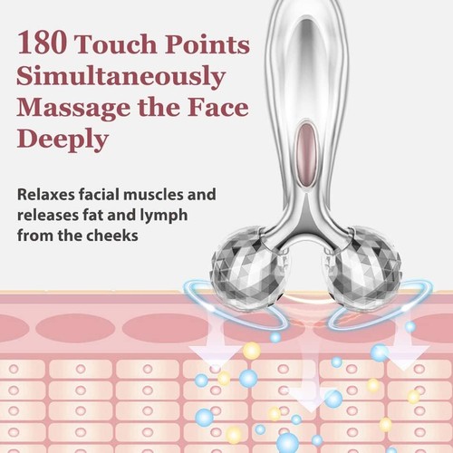 Stainless Steel Gua Sha and Face Roller Set,Facial Roller Skin Care Massager  - Picture 5 of 7