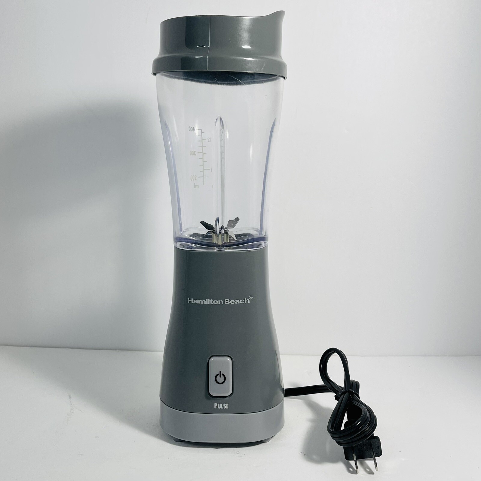 Hamilton Beach Personal Blender Single Serve With 14 oz Trav