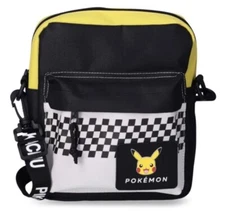 Pokemon Unisex Crossbody Handbag Multi-color Bag Pikachu Strap New With Tags